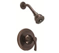 Danze D510522BRT - Antioch Single Handle Pressure Balanced Shower  - Tumbled Bronze