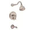 Danze D512057BNT - Opulence Single Handle TRIM Tub & Shower Lever Handle, 2.0gpm showerhead - Tumbled Bronzeushed Nickel