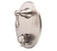 Danze D560140BNT - Fairmont Two Handle TRIM 1/2-inch Thermostatic Valve Lever Handle - Tumbled Bronzeushed Nickel