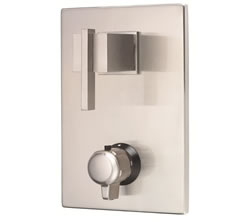 Danze D560144BNT - Sirius Two Handle TRIM 1/2-inch Thermostatic Valve Lever Handle - Tumbled Bronzeushed Nickel