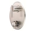 Danze D560158BNT - Parma Two Handle TRIM 1/2-inch Thermostatic Valve Lever Handle - Tumbled Bronzeushed Nickel