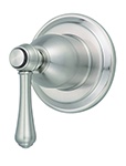 Danze D560957BNT - Opulence Single Handle TRIM 3/4-inch Shower Volume Control Lever Handle - Tumbled Bronzeushed Nickel
