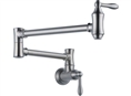 Delta 1177LF-AR Cassidy: Traditional Wall Mount Pot Filler, Arctic Stainless