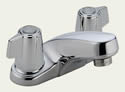 Delta 2500LF Delta Classic: Two Handle Centerset Bathroom Faucet