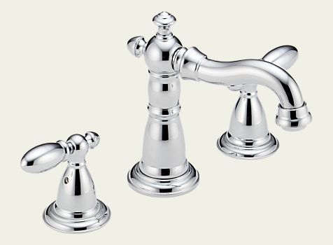 Two Handle Widespread Lavatory Faucet, Delta Victorian Widespread Bathroom Faucet Parts