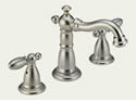 Delta Victorian: Two Handle Widespread Lavatory Faucet - 3555LFSS-216SS
