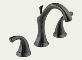 Delta 3592LF-RB Addison: Two Handle Widespread Lavatory Faucet, Venetian Bronze