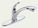 Delta 472-DST Signature: Single Handle Pull-Out Kitchen Faucet, Chrome