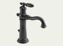 Delta 555LF-RB Victorian: Single Handle Lavatory Faucet, Venetian Bronze