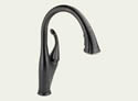 Delta 9192T-RB-DST Addison: Single Handle Pull-Down Kitchen Faucet With Touch2O Technology, Venetian Bronze