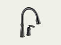 Delta 955-RB-DST Victorian: Single Handle Pull-Down Kitchen Faucet, Venetian Bronze