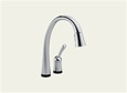 Delta Pilar: Single Handle Pull-Down Kitchen Faucet With Touch2O Technology - 980T-DST