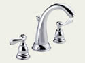 Delta B3596LF Foundations: Two Handle Widespread Lavatory Faucet, Chrome