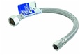 Eastman 48006 - 1/2 FIP x 3/8 Compression, 24 inch Stainless Steel Supply Hose is great for faucets and valves.