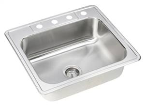 Elkay - DSEJ125223 - Dayton Elite Sink Bowl - 3 Holes Drilled for Faucet