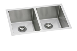 Elkay - EFRU3118 - Avado Double Bowl Undermount Sink, 2 Bowls, Stainless Steel - 16 Gauge - 8-inch Depth
