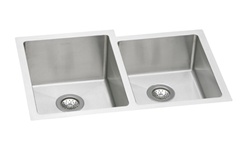 Elkay - EFRU312010 - Avado Double Bowl Undermount Sink, 2 Bowls, Stainless Steel - 16 Gauge - 10-inch Depth