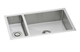 Elkay - EFRU3219 - Avado Double Bowl Undermount Sink, 2 Bowls, Stainless Steel - 16 Gauge - 8-inch Depth