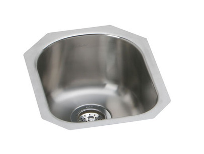Elkay Eguh1317 18 Gauge Stainless Steel 14 X 17 5 X 8 Single Bowl Undermount Kitchen Sink
