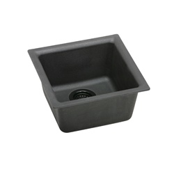 Elkay ELG1515GY0 Dusk Gray Gourmet e-granite Single Bowl Universal Mount Sink