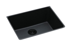 Elkay - ELGU2522BK0 - E-Granite Undermounted Mounted Sink, Black