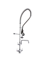 Elkay LK543AF10C - Single Hole Deck Mount Pre-Rinse Faucet with 10-inch Add-On Swivel Spout