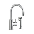 Elkay - LK7922SSS - Allure Stainless Kitchen Faucet with Side Spray