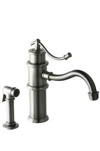 Elkay - LK9102PB -Oldare Kitchen Faucet w/ Spray - Polished Brass