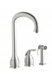 Elkay - LK9402RB - Single Lever Kitchen Faucet with Side Spray - Oil Rubbed Bronze