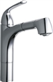 Elkay LKGT1041CR - Gourmet Single Handle Pull Out Spray Kitchen Faucet