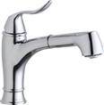 Elkay LKLFEC1042CR - Explore Low FLow Single Handle Pull Out Spray Faucet, Polished Chrome