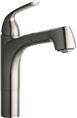 Elkay LKLFGT1041NK - Gourmet Low Flow Pull-Out Spray Kitchen Faucet, Brushed Nickel