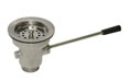 Encore (CHG) D13-7300 Encore Lever Handle Drain, 3-1/2" Sink Opening, 1-1/2" Outlet with crumb cup strainer