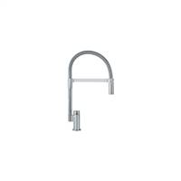 Franke FF2900 Manhattan Series Pull Down Faucet Dual Spray Feature Stream And Spray Kitchen Faucet, Polished Chrome