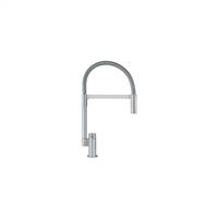 Franke FF2980 Manhattan Series Pull Down Faucet Dual Spray Feature Stream And Spray Kitchen Faucet, Satin Nickel