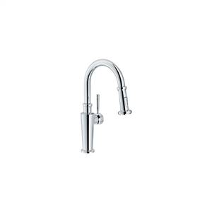 Franke FFP5200 Absinthe Pull Down Kitchen Prep Faucet, Chrome
