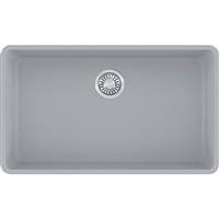 Franke KBG11031SHG Kubus 32 3/8" Single Basin Undermount Kitchen Sink, Granite - Shadow Grey