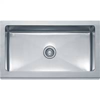 Franke MHX710-36 Manorhouse 36" Single Bowl Apron Front Sink, Stainless Steel