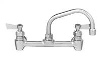 Fisher - 13234 - 8-inch Backsplash Mounted Faucet - 6-inch Swivel Spout