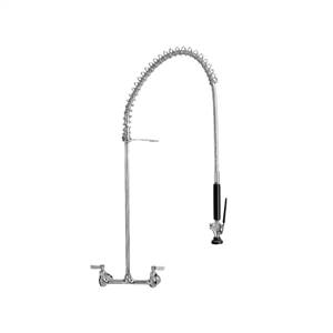 Fisher - 2210 - Spring Style Pre-Rinse Faucet - 8-inch Adjustable Wall Mounted