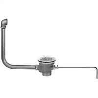 Fisher 22306 - DrainKing Waste Valve with Flat Strainer and 19-inch x 21-inch Overflow