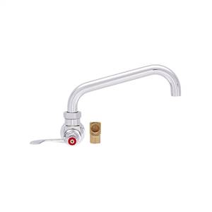 Fisher 22357 - 3/4-inch SINGLE BACKSPLASH WITH ELBOW FAUCET WITH 10-inch SWING SPOUT & WRIST HANDLE