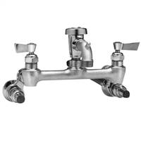 Fisher - 2453 - 8-inch Adjustable Wall Mounted Faucet S SS SHORT SPT