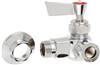 Fisher - 2700 - Single Hole Wall Mounted Control Valve, Rigid Spout Attachement