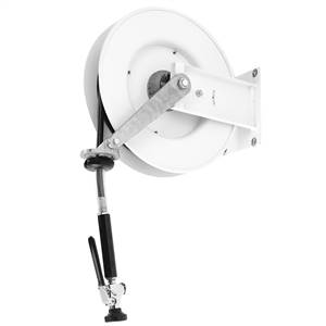 Fisher 29801 - Exposed Wall Mount Hose Reel with Spray Valve