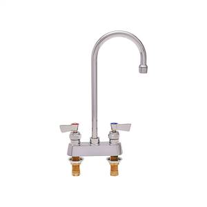 Fisher - 3525 - 4-inch Deck Mounted Faucet - 6-inch Swivel Gooseneck Spout