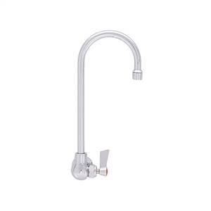 Fisher - 3716 - Single Hole Wall Mounted Faucet - 12-inch Rigid Gooseneck Spout