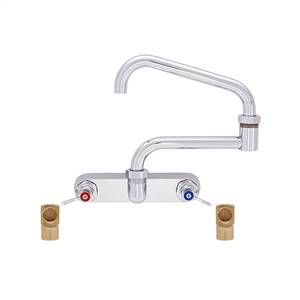 Fisher - 45055 - 3/4-inch Faucet - 8-inch Backsplash Mounted - 16-inch Double Swing Spout