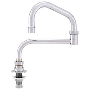 Fisher - 45810 - 8-inch Adjustable Wall Mounted Faucet S - 12-inch Swivel Gooseneck Spout, Wristblade Handles