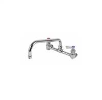 Fisher - 46337 - 8” Wall Body with Eccentrics, Concentrics, EZ Install Adapters & Elbow , 16" Swing Spout  and Lever Handles 